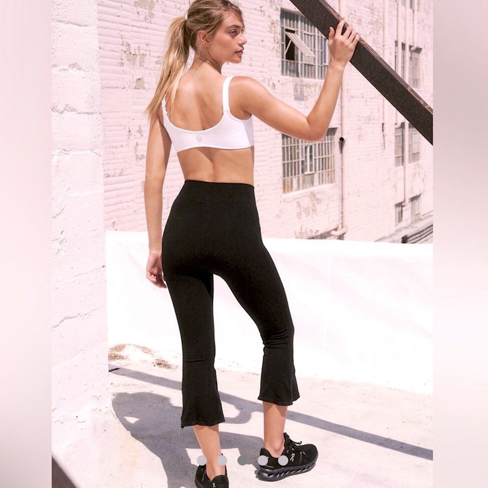 Free People Movement Go To Cropped Flare Leggings - Picture 4 of 7